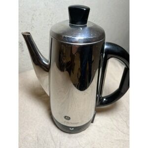 Vintage General Electric Automatic Coffee Percolator 6-12 Cup Missing Cord